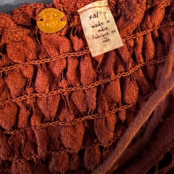 Free People Brown Adella Slip Dress - Size XS - Picture 7 of 8